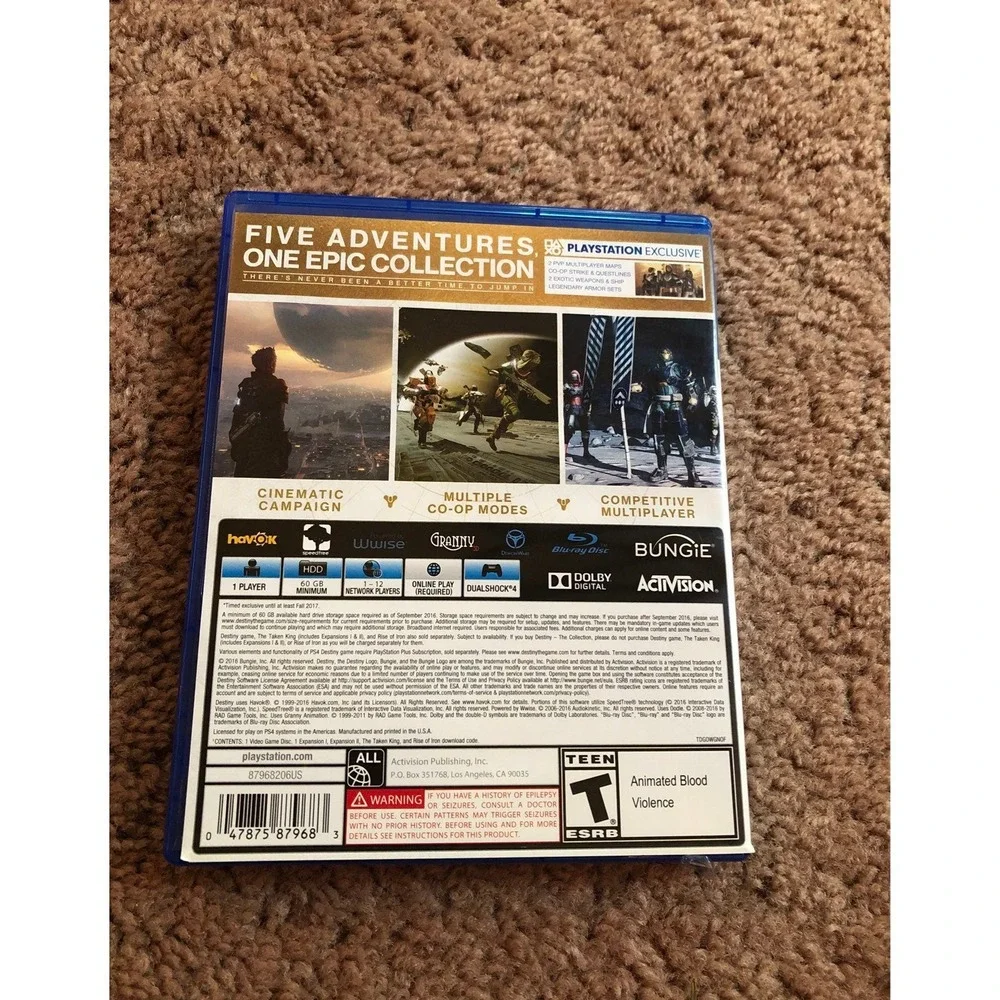 Sony destiny collection